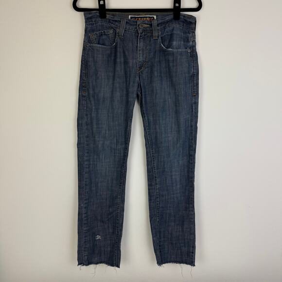Vintage Levi's Mens Skinny 511 Retro 100% Cotton Dark Blue Wash Jeans W32 L32 - Picture 1 of 10